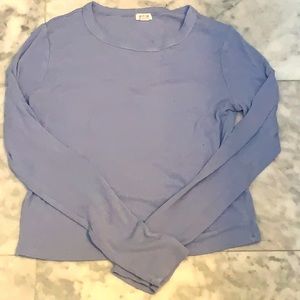 GARAGE cropped long sleeve